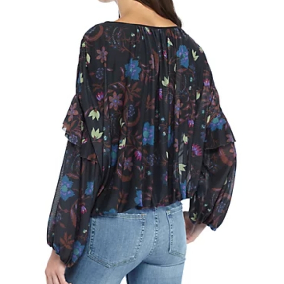 Free people wild flower honey printed top - Picture 3 of 9